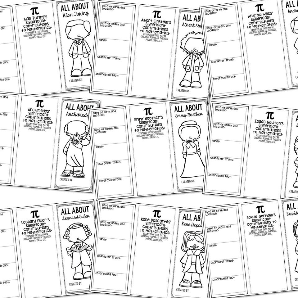Mathematicians Research Brochure Projects for Centers and Interactive ...