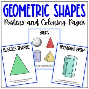 Geometrische Formen Poster zum Ausdrucken