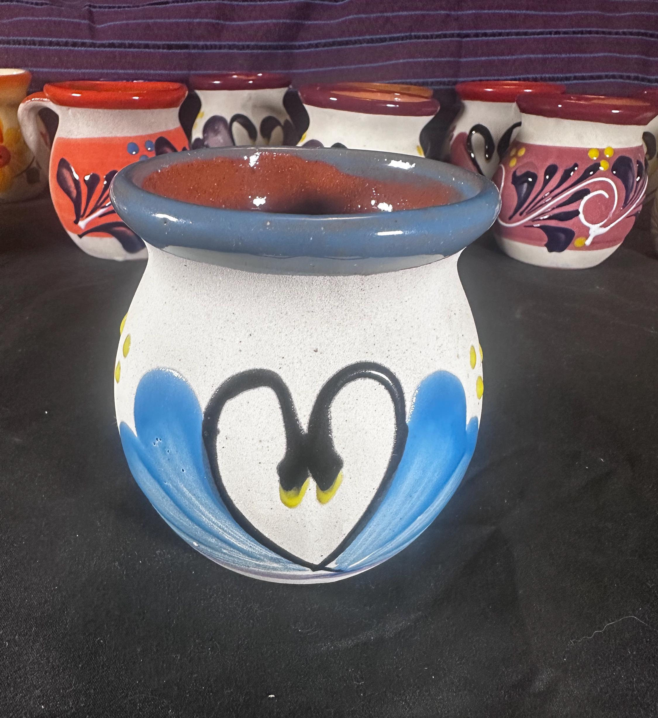 Handmade Coffee Mug Tea Cup Handcrafted by Indigenous Mayan Guatemalan Family