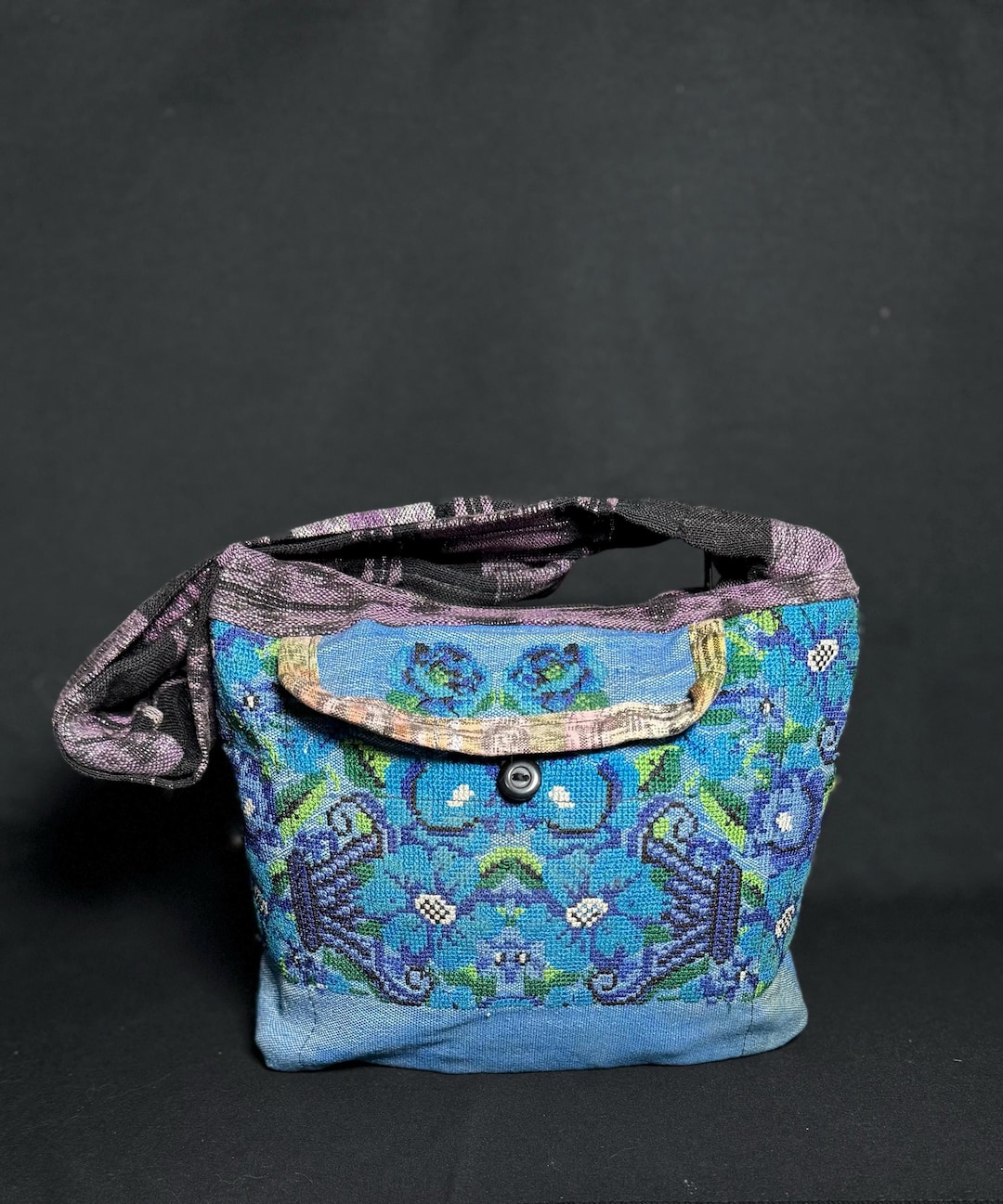 Handcrafted Boocha Handmade Boho Chic Woven Embroidered Purse Handcrafted by Indigenous ...