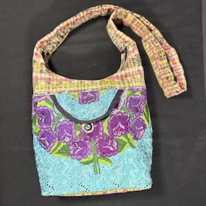 Handmade Boho Chic Woven Embroidered Purse Handcrafted by Indigenous Family
