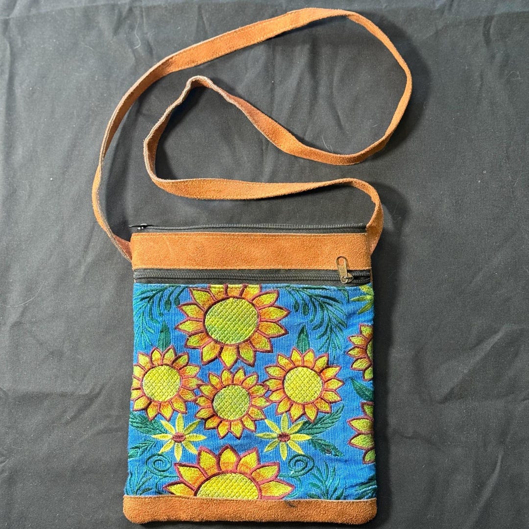 Handcrafted Boocha Handmade Boho Chic Woven Embroidered Purse Handcrafted by Indigenous ...