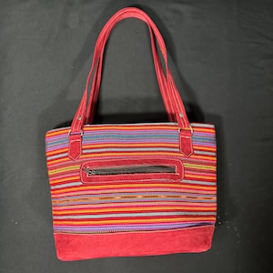 Handmade Boho Chic Woven Embroidered Purse Handcrafted by Indigenous Family