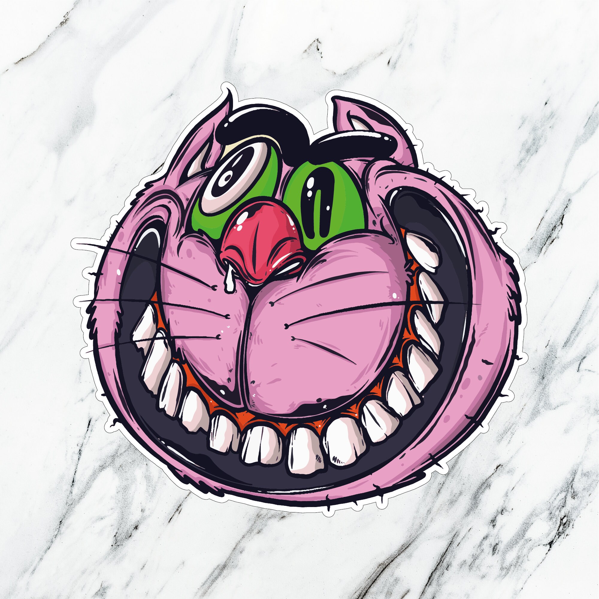 Autocollant De Voiture Alice Vintage Au Pays Des Merveilles Cheshire Cat 128502403152966179