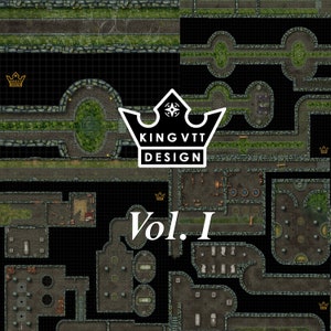 4in1 RPG Sewer scenario Maps Vol. I | D&D Maps | VTT Maps | Battle Map | 5e | Roll20 | Fantasy Grounds | Foundry | Digital