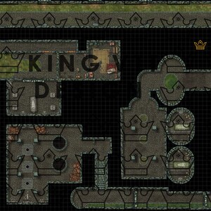 4in1 RPG Sewer Scenario Maps Vol. I | D&amp;D Maps | VTT Maps | Battle Map | 5e | Roll20 | Fantasy ...