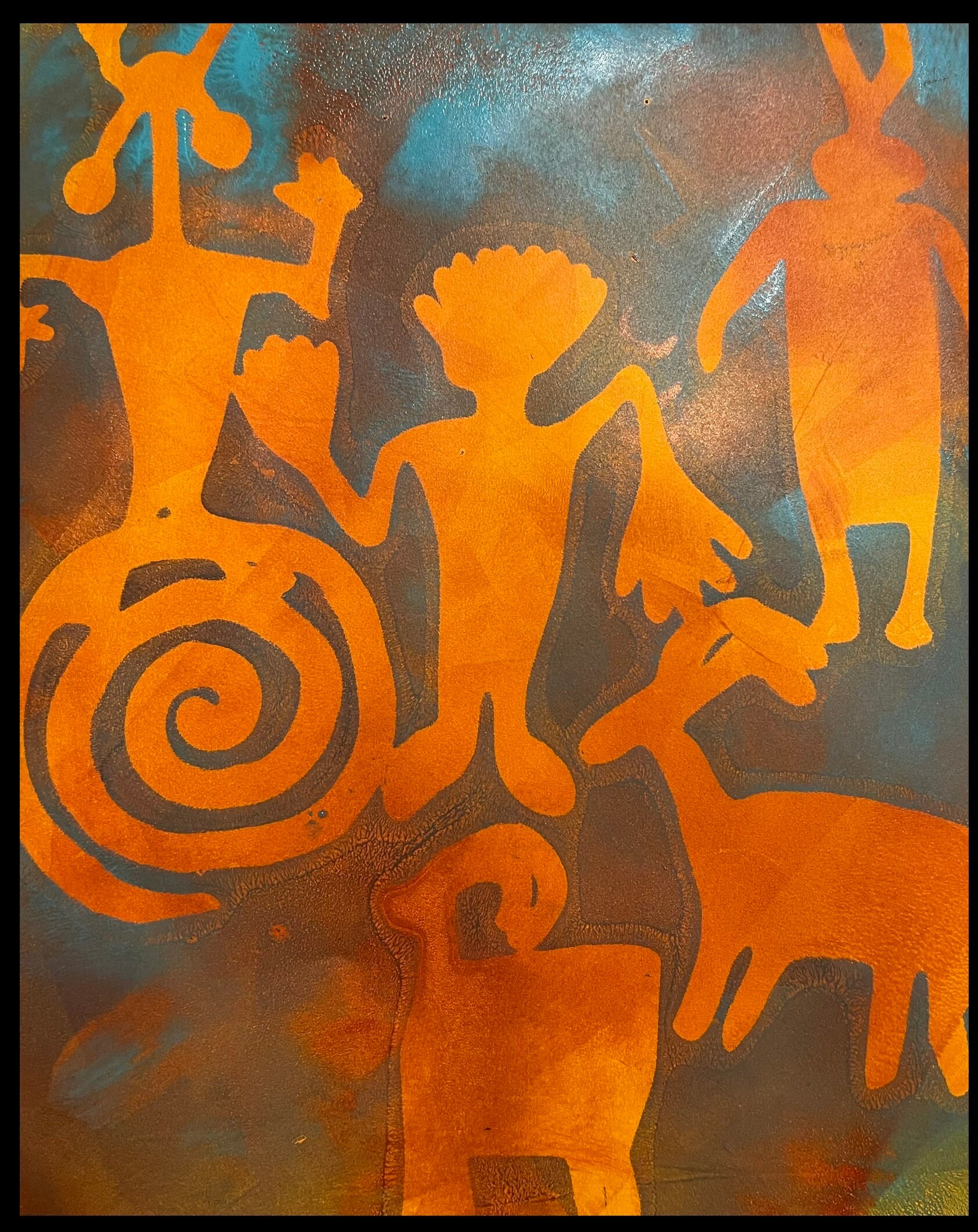 PETROGLYPH STENCIL MASK Set made to Order Etsy