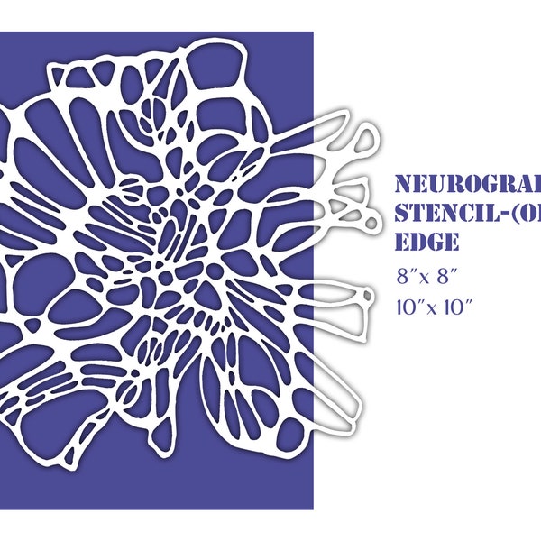 NEUROGRAPHIC STENCIL -Open Edge-(made to order)