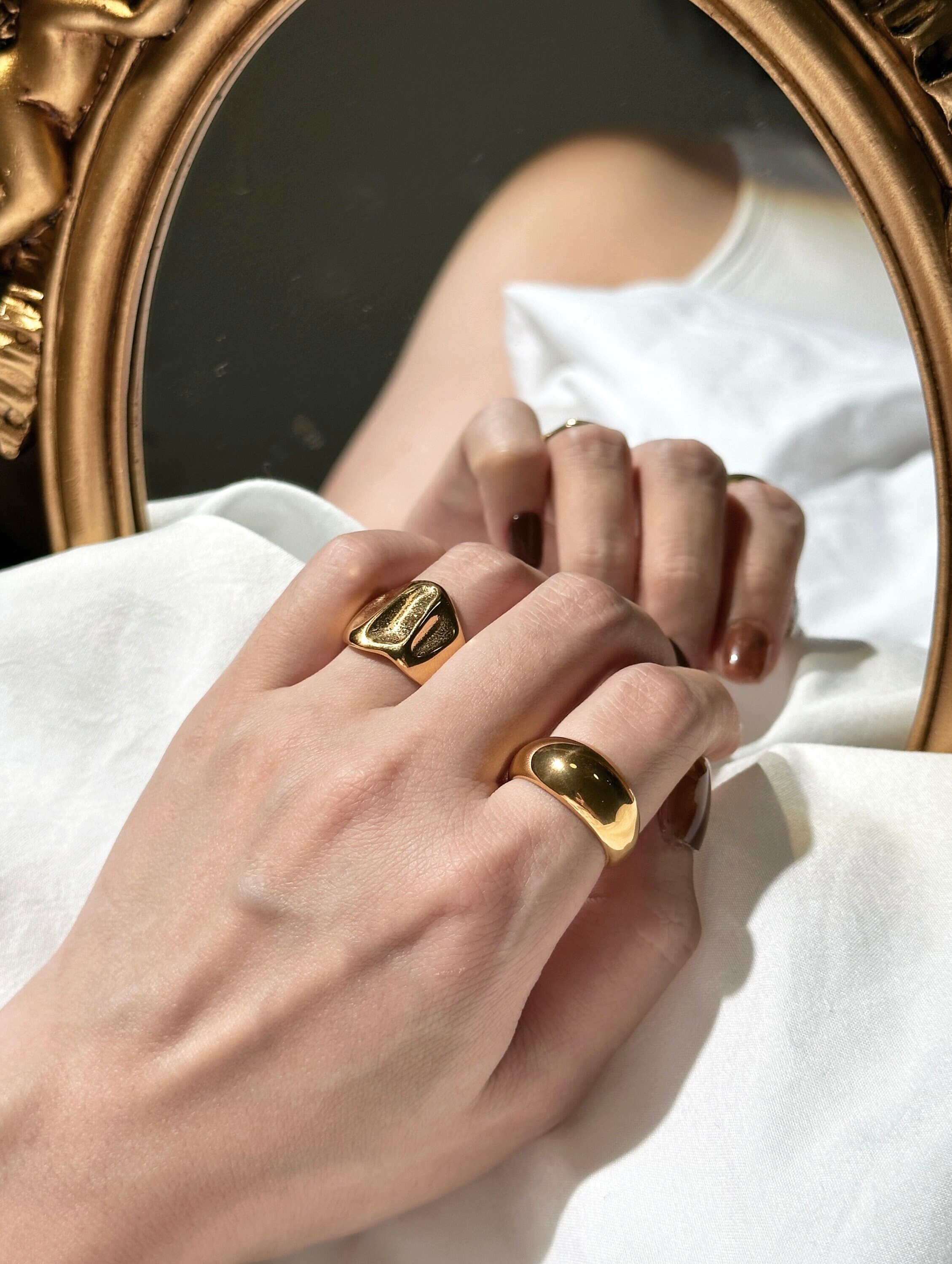 Chunky Gold Ring Etsy Singapore