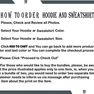 how to order a hoodie and sweatshirt