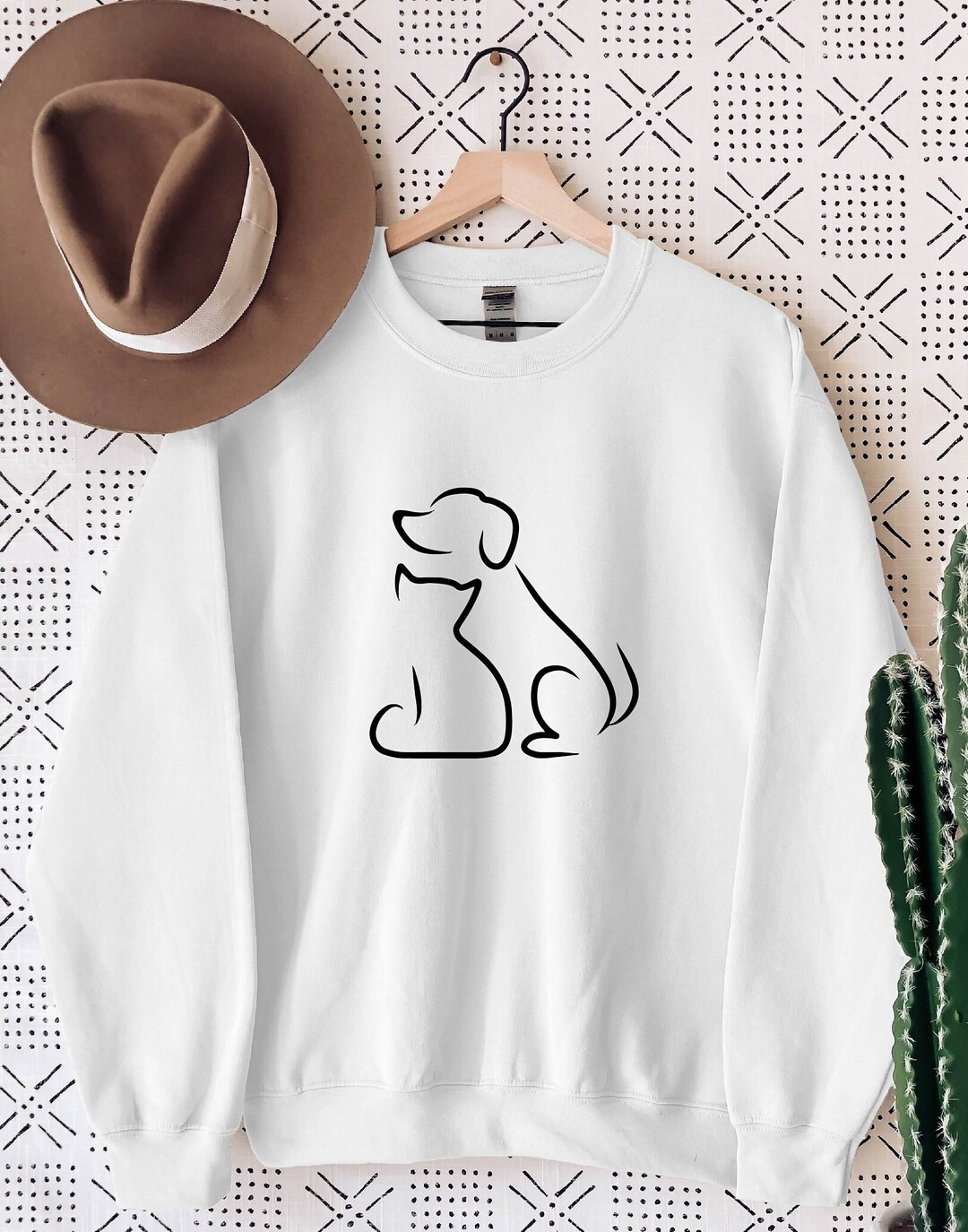 Cat Dog Lover Sweatshirt, Cat Lover Gift, Dog Lover Gift, Dog Lover