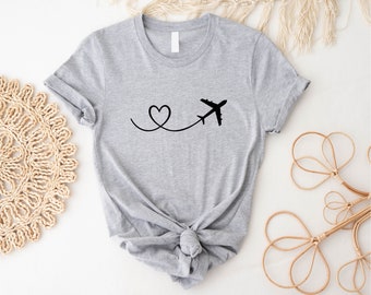 Flygplansläge T-shirt: Resegåva, äventyrare T-shirt
