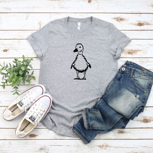 Duck Shirt, Duck Lover T-Shirt, Cute Duck Animal Lover Tee Shirt, Duck Gift Shirt, Duck Tee Shirt, Gift For Duck Lover, Cute Duck Farm Shirt image 2