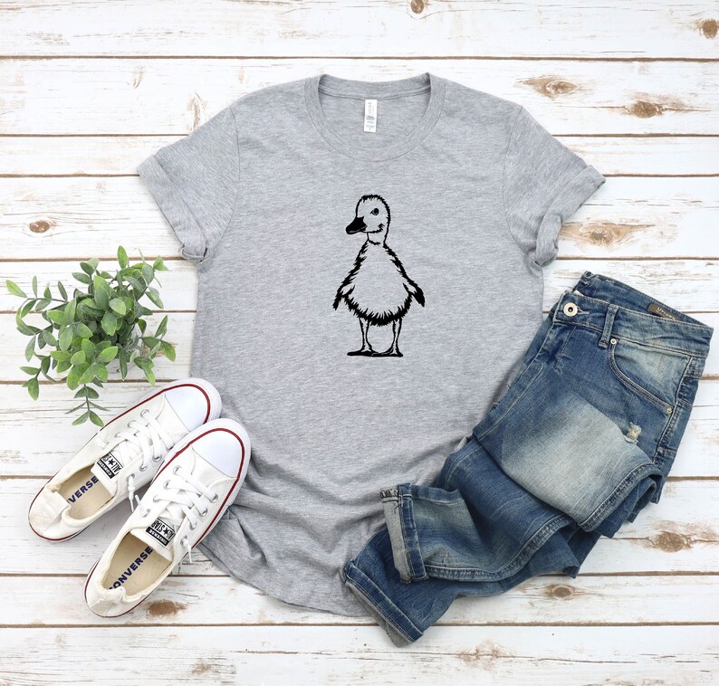 Duck Shirt, Duck Lover T-Shirt, Cute Duck Animal Lover Tee Shirt, Duck Gift Shirt, Duck Tee Shirt, Gift For Duck Lover, Cute Duck Farm Shirt image 2