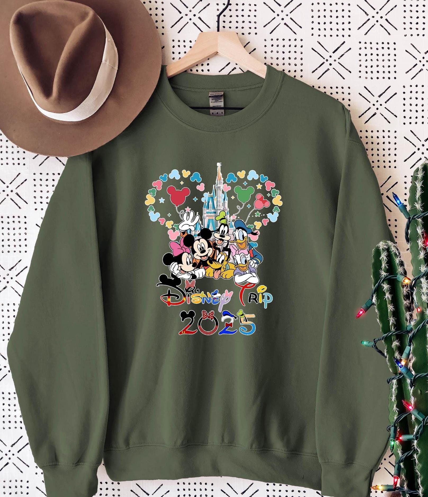 Disney Trip 2025 Mickey and Friends Sweatshirt, Disney Friends