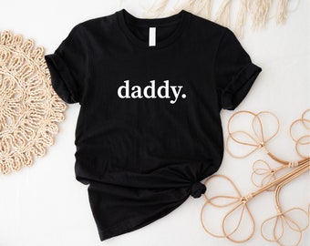 Daddy Shirt, Best Daddy Tshirt, Customizable Daddy Dad Papa Grandpa Shirt, Custom Dad Shirt, Gift For New Dad, Personalized Fathers Day Gift