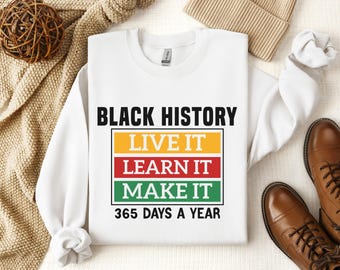 Black History 365 Days T-Shirt: Human Rights Tee