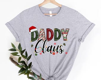 パパクロース クリスマス パパシャツ：ホリデーファミリーTシャツ