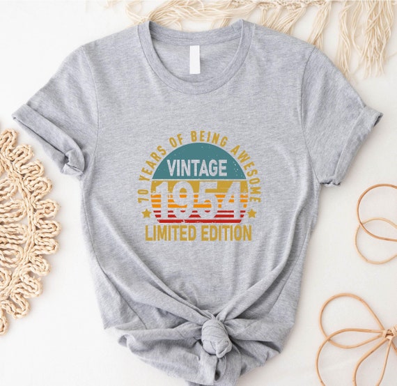 Vintage 1950 Limited Edition Outfit Retro 70th Birthday Gift T-Shirt Vintage 1950 Limited Edition Outfit Retro 70th Birthday Gift T-Shirt