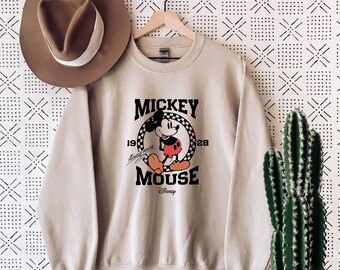 Disney Classic Mickey Mouse Pose Sweatshirt, Mickey Mouse Sweatshirt, Disney Classic Mickey Mouse Sweater, Mickey Sweatshirt, Mickey Hoodie