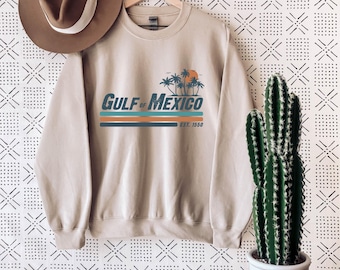 Sweater Golf van Mexico: sweater met grafische print kust
