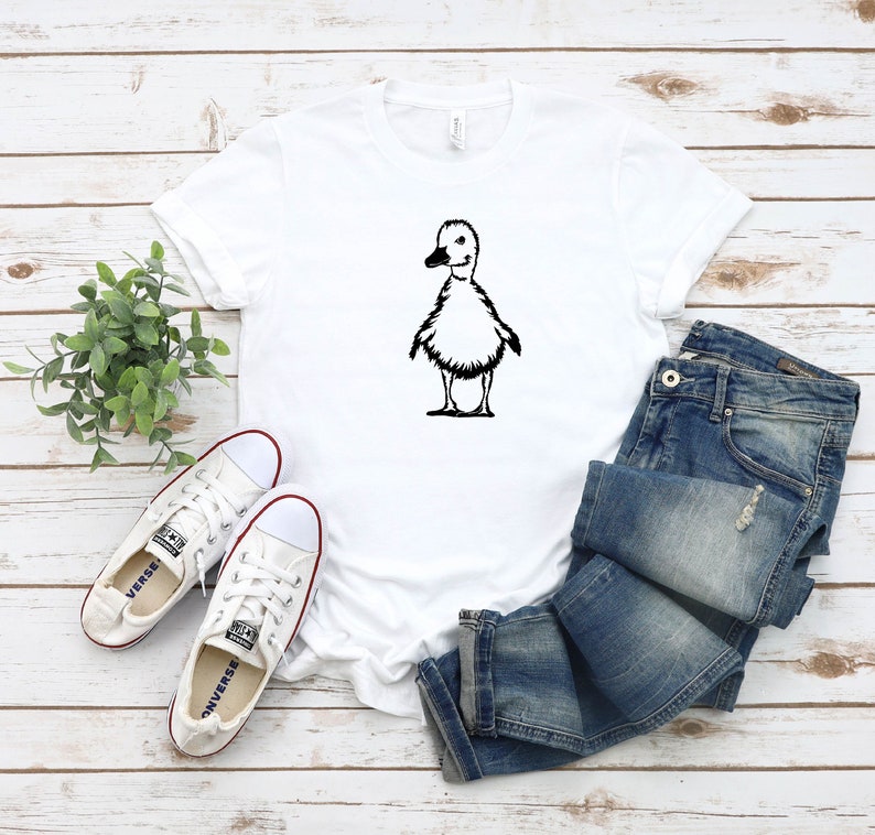 Duck Shirt, Duck Lover T-Shirt, Cute Duck Animal Lover Tee Shirt, Duck Gift Shirt, Duck Tee Shirt, Gift For Duck Lover, Cute Duck Farm Shirt image 4