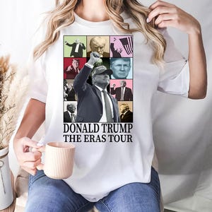 Donald Trump Eras Tour Shirt, Donald Trump Sweatshirt, Trump 2025 T-Shirt, Wahlshirts für Trump Unterstützer, Make America Greatringen wieder T-Shirt