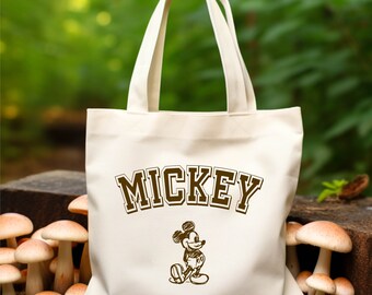 ヴィンテージ ミッキーマウス キャンバス トートバッグ