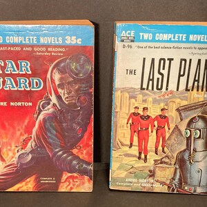 Complete Central Control Series by Andre Norton, plus novels by Poul Anderson and Alan E Nourse, 2 Paperback books, 4 Science Fiction Novels