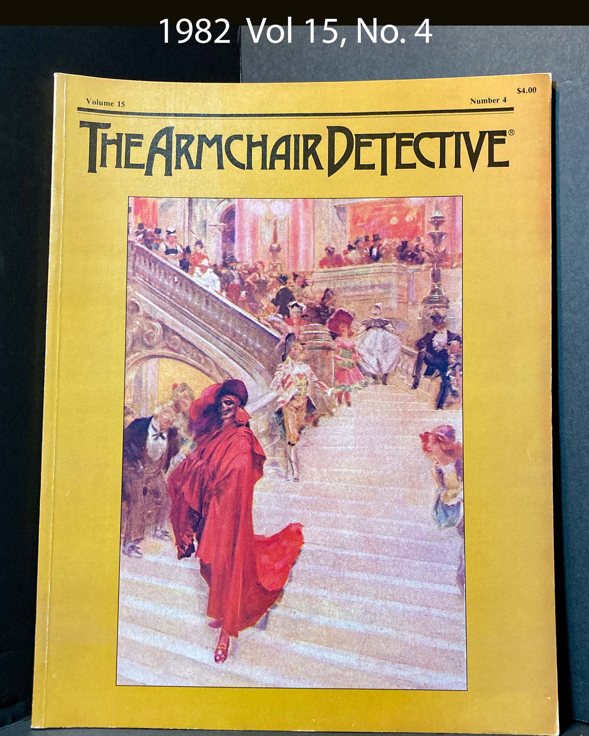 The Armchair Detective Magazine Publisher Mysterious Press Etsy