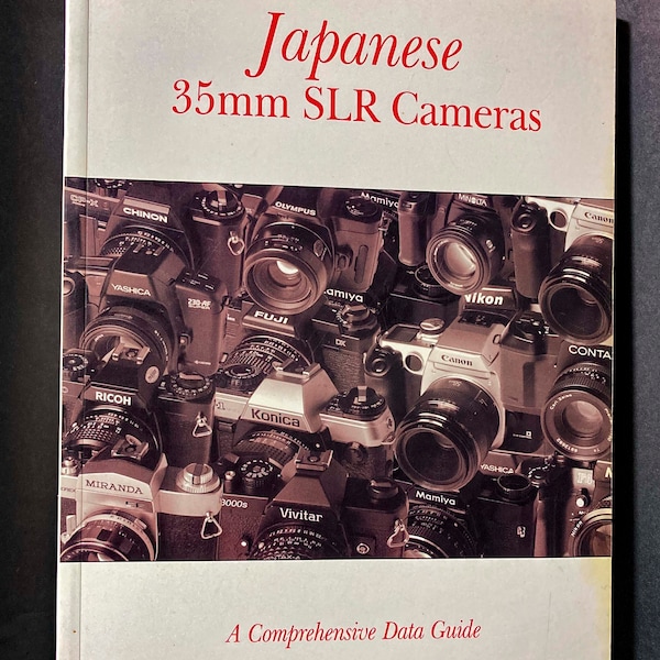 Japanese 35mm SLR Cameras, by Bill Hansen & Michael Dierdorff, Camera Guide, Softcover Book