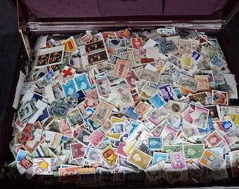 外国の切手1000枚セット 希少なコレクションパック - Etsy 日本