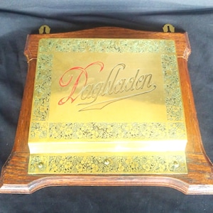 Hermoso revistero Art Nouveau, revistero, decoración, años 30, revistero, revistero, organizador