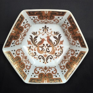 Beautiful porcelain etagère, bonbonnière with foot, fruit bowl, chocolate bowl, jewelry bowl, Bareuther Waldsassen Bavaria