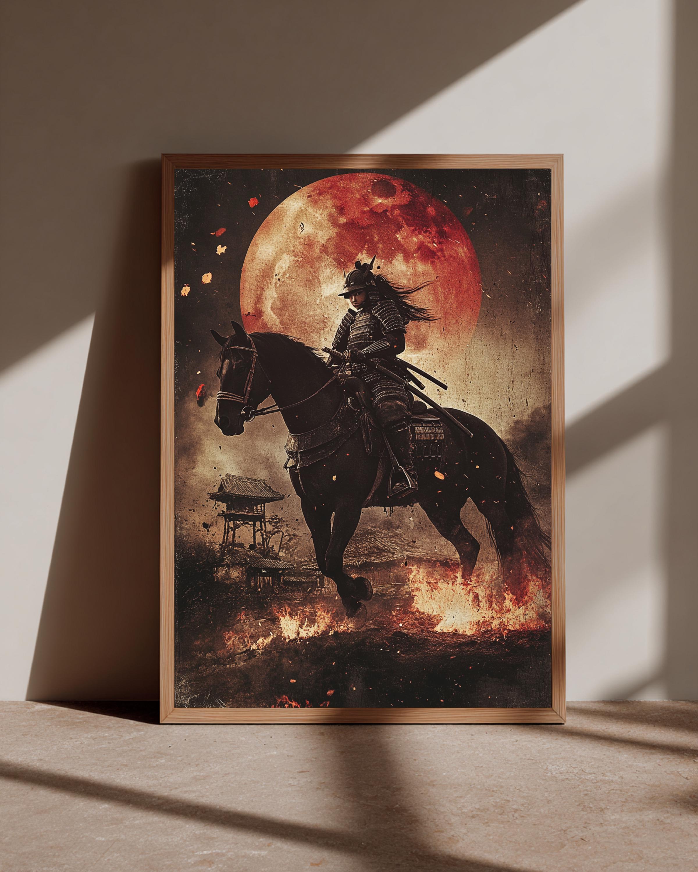Housse de couette 140x200cm motif cheval Avec 2 taies d'oreiller[268] - Maison