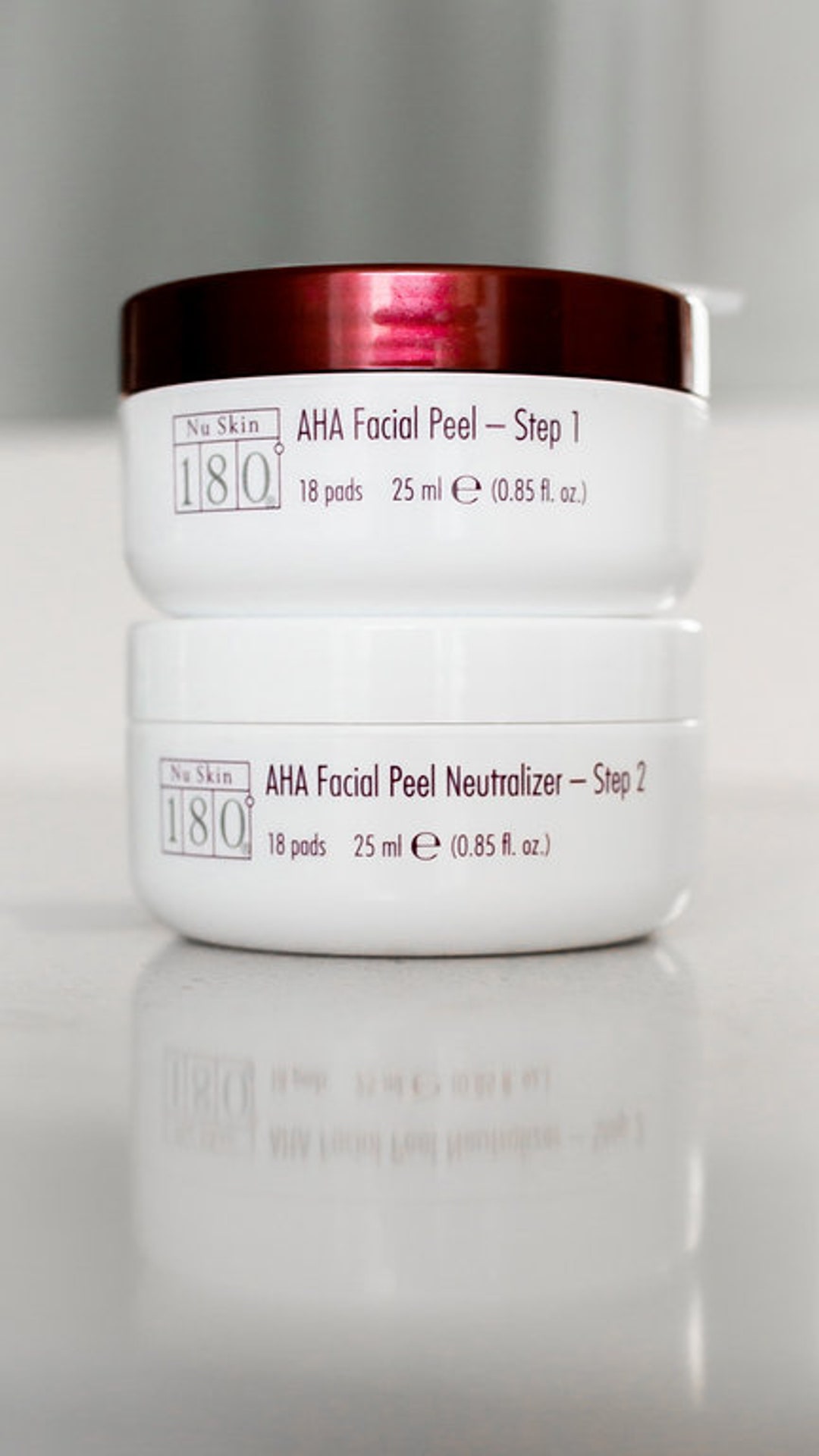 Nu Skin 180 AHA Facial Peel and Neutralizer 2 FREE Face Masks Etsy
