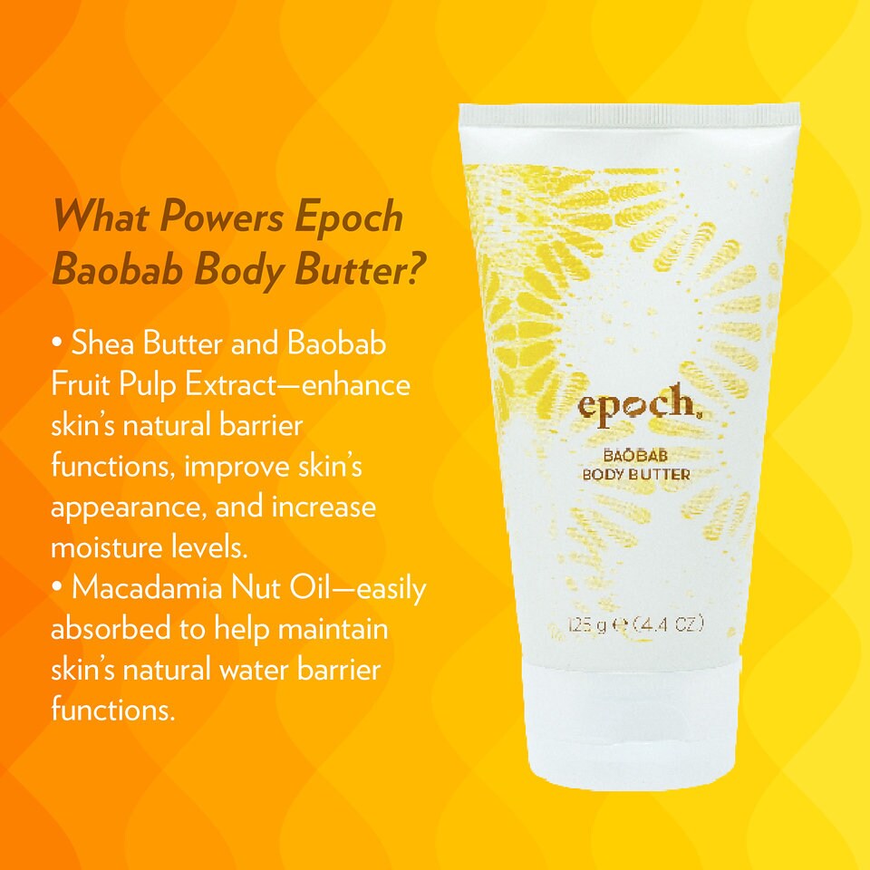 2 Pack Epoch Baobab Body Butter FREE GIFT & SHIPPING Etsy