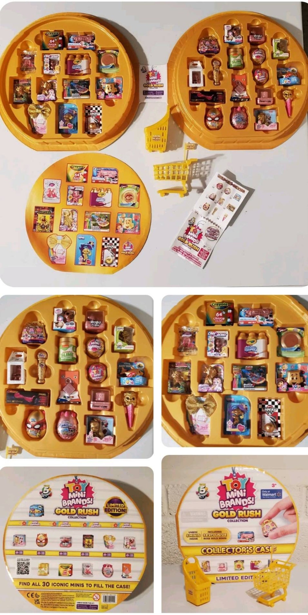 Zuru Mini Brandsgold Rush Toys Complete Set W/2 Carts Etsy