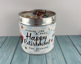 Vela de regalo para la jubilación: aroma clásico de algodón