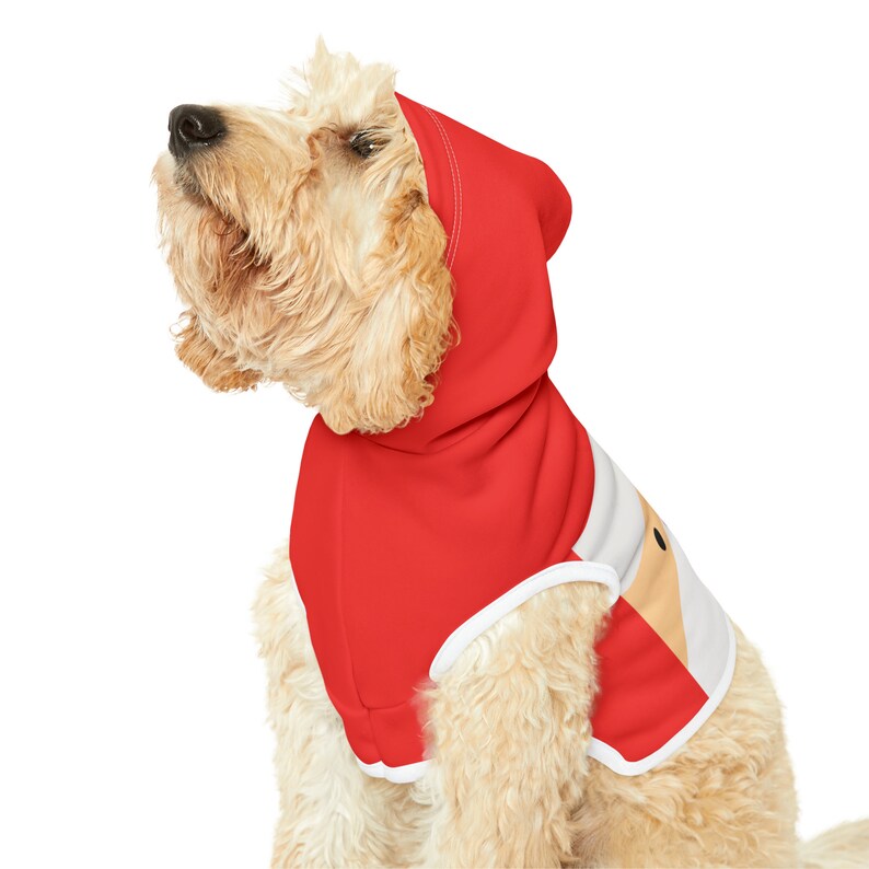 Santa Pet Hoodie Santa Paws Extravaganza Festive Pet Hoodie Etsy