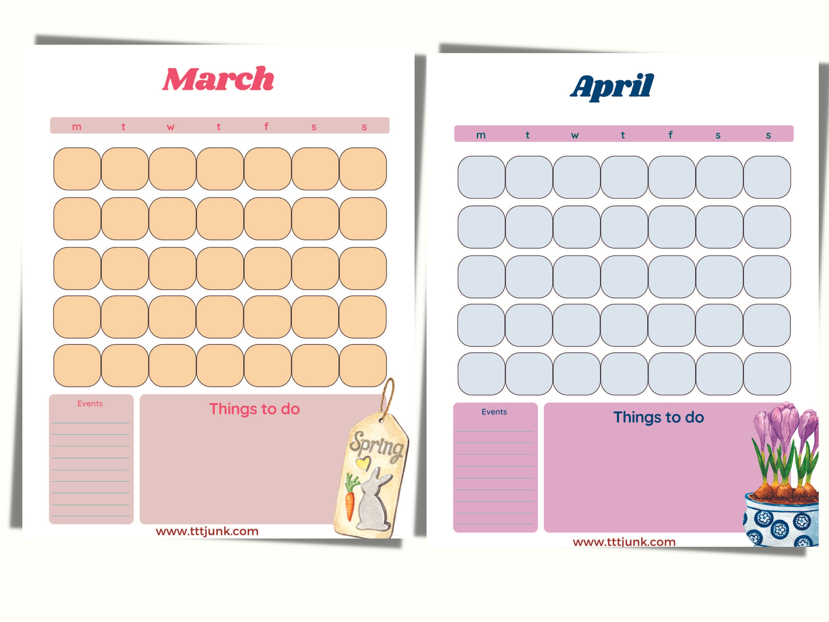 Printable Planner for the Perfect Easter Celebration - Etsy