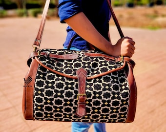 Leather Duffel Bag: Weekender and Overnight Ba