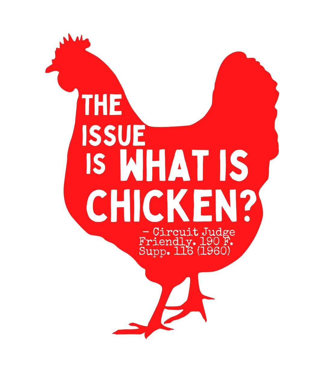 What is Chicken Sticker Etsy