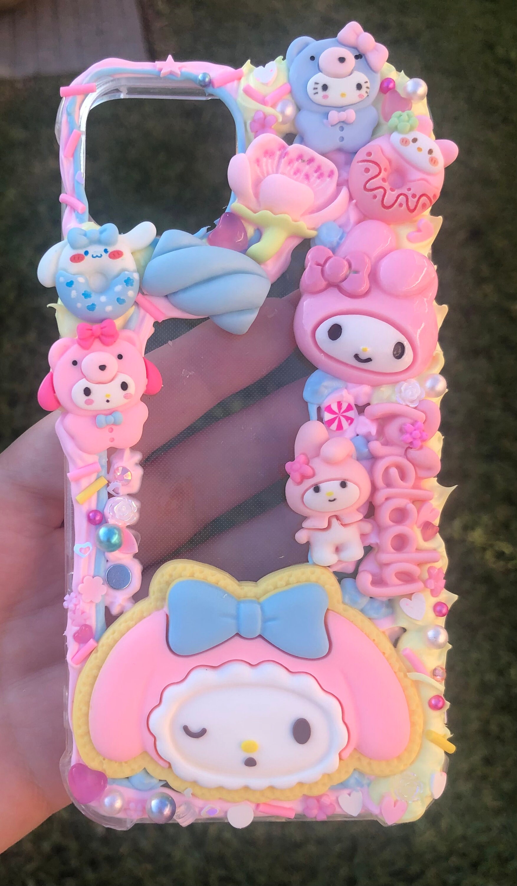 Cover iPhone 14 Decoden Sanrio Mymelody Phone Case - Etsy