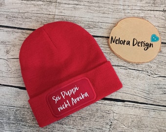 Nelora Design - Statement-Mütze  "Sei Pippi nicht Annika"- OneSize + Unisex