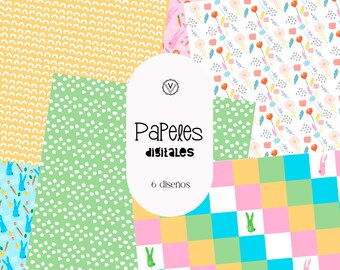 Papeles Digitales Easter Collection