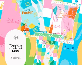 Diseño Digital Party Bags Easter