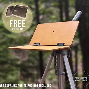 Caballete magnético para bocetos / Tablero de dibujo / Dibujo urbano / Pintura al aire libre / Caja de viaje Pochade