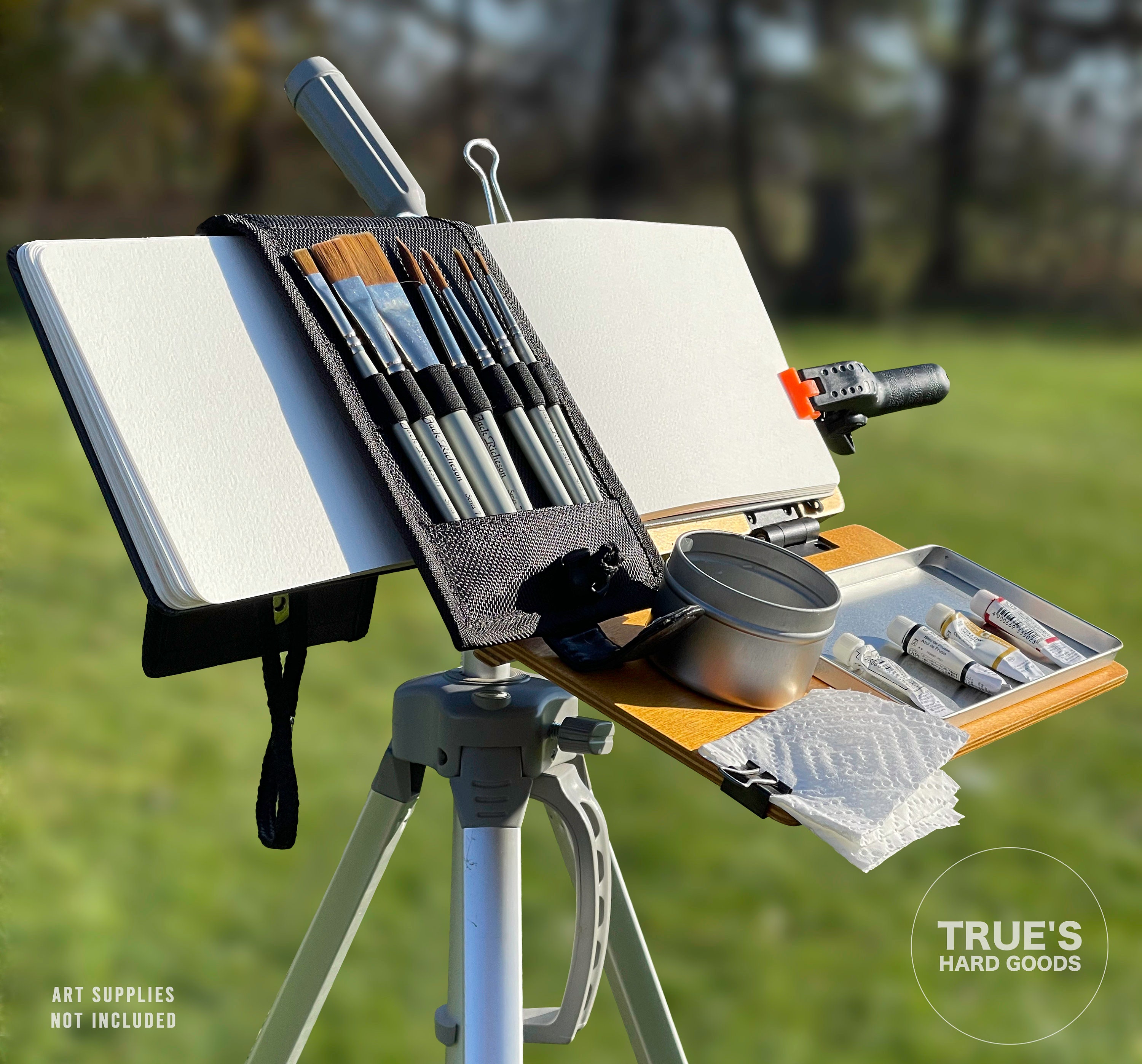 DIY Plein Air Painting Easel For Watercolor or Gouache