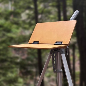 It's Like Potato Chips: Making a Plein Air Easel with a Camera Tripod  Base